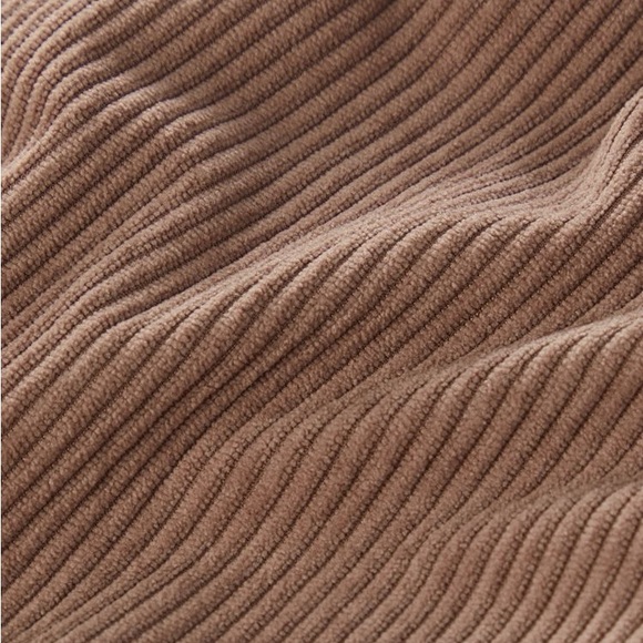 Halara High Waisted 2-in-1 A Line Mini Corduroy ACORN Medium Casual Skirt - Picture 11 of 11